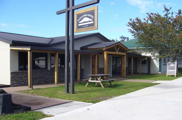 Landmark Alexandra Hotel on State Highway 39, Pirongia